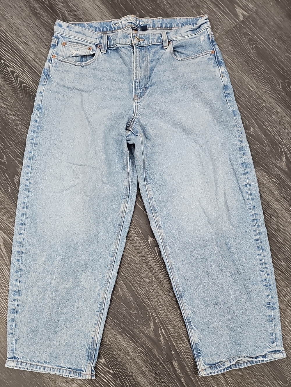 American Eagle Outfitters Barrel Jeans Size 12
